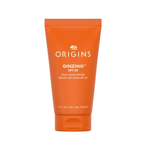 Origins GinZing Daily Face Moisturizer Sunscreen with SPF 30 | Delivers Radiance & All-Day Hydration | With Hyaluronic Acid, 1.7 Fl Oz