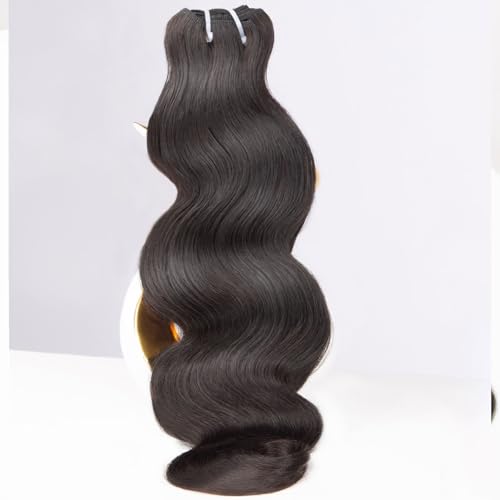 MLIP Raw Bundles Human Hair Body Wave, No Tangle Shedding, Keep Texture Silky Soft After Multiple Washes, 15A Raw Indian Hair Bundles 22 Inches, Triple Lifespan 3X