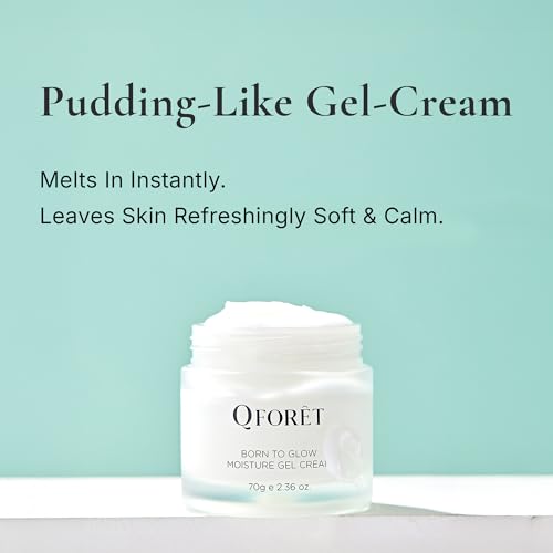 Lightweight Gel-Cream for Dehydrated Oily Skin, Vegan Mucin, Ceramide, Peptides, K-Beauty, 2.36 fl oz
