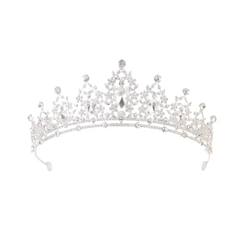 Crystal Crown and Tiara For Women - Rhinestone Headband For Princess Girls,Bridal Hair Accessories For Weddings Birthday