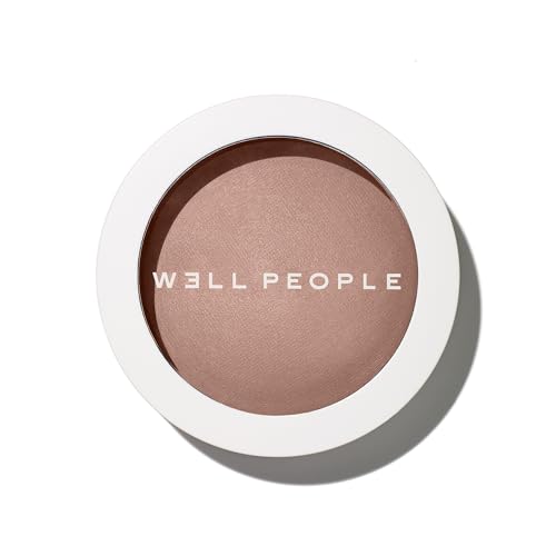 Well People Superpowder Bronzing Powder, Hydrating Baked Bronzing Powder For A Natural Glow, Semi-matte Finish, Vegan & Cruelty-free, Golden Hour