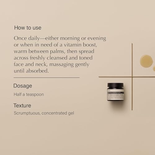 Aesop B Triple C Facial Balancing Gel | Anti-Oxidant Gel Infused With Vitamin B And Vitamin C | Replenish, Soften, Balance Skin | 2.1 oz / 60mL