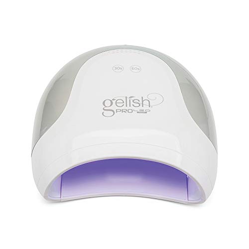 Gelish Pro LED Light ? Professional Gel Nail Lamp, Fast Drying Nail Dryer, Compact & Portable UV/LED Light for Home & Salon Use, Pedicure-Friendly