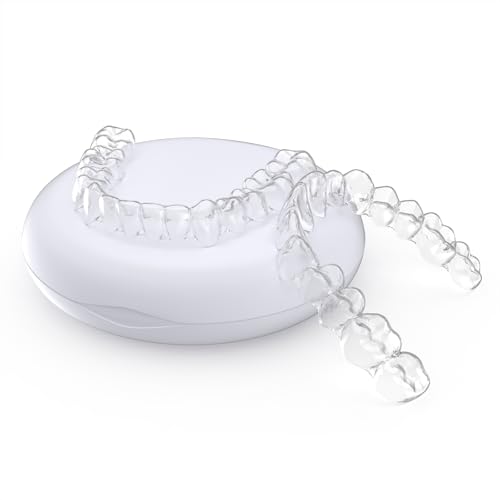 Custom Retainer, Clear Dental Retainers for Upper and Lower Teeth, Replacement Retainer After Braces, Made to Fit Your Teeth Precisely, Nearly Invisible for Daily or Night Use