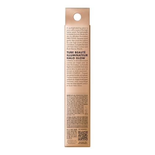 e.l.f. Halo Glow Highlight Beauty Wand, Liquid Highlighter Wand For Luminous, Glowing Skin, Buildable Formula, Vegan & Cruelty-free, IRL Angel