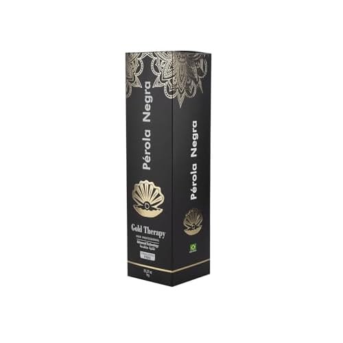 Perola Negra Gold Therapy Hair - Treatment Complex Blowout - Brazilian Keratin - Formaldehyde Free - Hair Straightening 35.2 Fl.oz