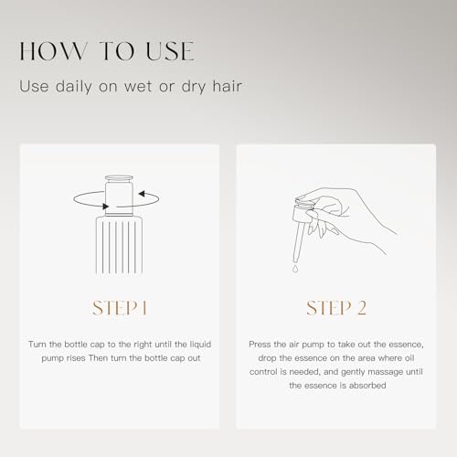 Hair Growth Serum 95 ml - Rosemary Hair Thickening Serum with Biotin, Caffeine for Hair Thinning & Shedding ? Promotes Healthy Scalp, Fuller, Nourish, Strengthens Roots