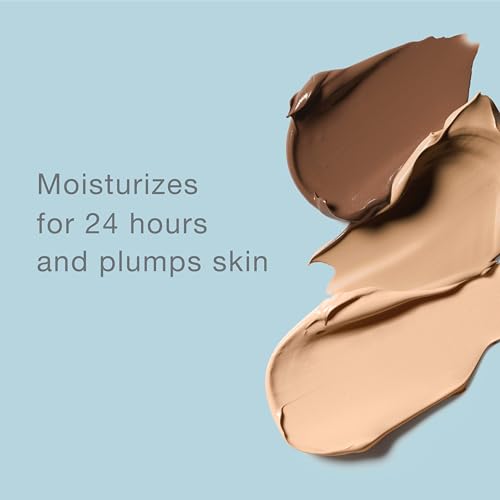 Neutrogena Hydro Boost Hydrating Tint Foundation Makeup for Dry Skin, with Hyaluronic Acid, Lightweight Oil-Free Water Gel, Non-Comedogenic, 40 Nude Color, 1.0 fl. oz
