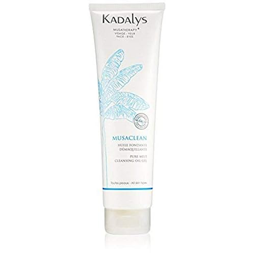 Kadalys Musaclean Pure Melt Cleansing Oil Gel - Organic - Yellow Banana, 5.07 Fl Ounce