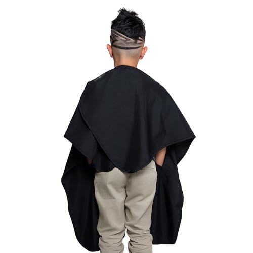 Barber Strong The Barber Cape Haircut Cover for Men, Hair Repelling and Static-Reducing Material, Water Resistant Fabric