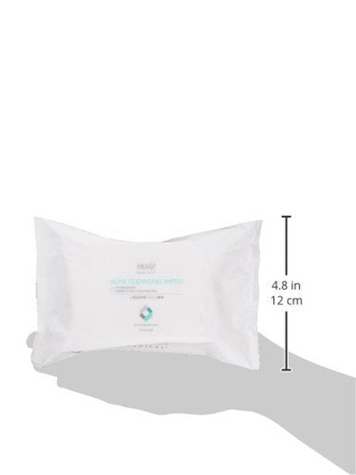 SUZANOBAGIMD On the Go Cleansing Wipes for Oily or Acne Prone Skin, 25 count