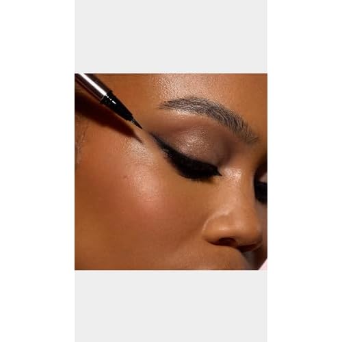 Lawless Women's Easy Eyes Ultra Precise Liquid Liner, Caviar, Black, 0.011 Fl Oz