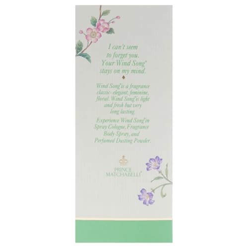 Prince Matchabelli Wind Song For Women. Cologne Spray Natural 2.6 Ounces (Pack of 2)