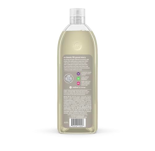 Method Gel Hand Wash Refill, Violet + Lavender, 34 oz (Pack of 4) (Packaging May Vary)