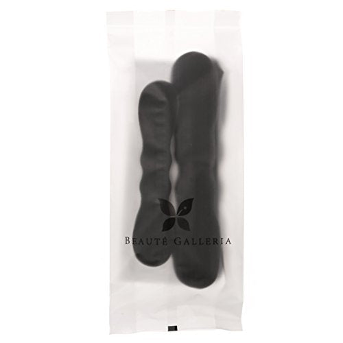 Beaute Galleria Magic 4 Pieces Black Foam Sponge Twist Shapers, Hair Bun Maker, Hair Donuts for Ballet Buns (2 Small, Large)