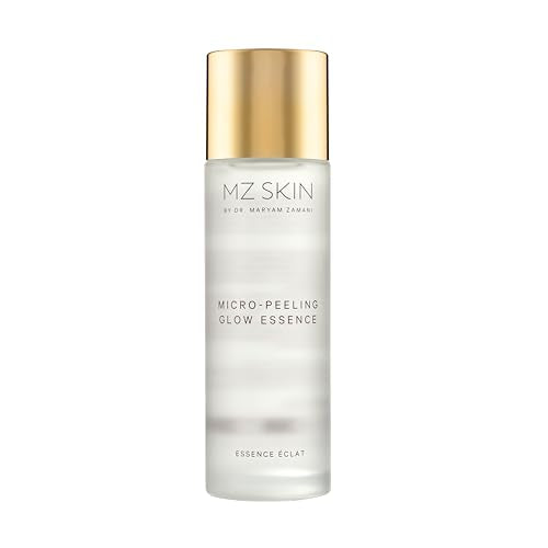 MZ SKIN Micro-Peeling Glow Essence 1.01 fl oz | 5% Azeloglicina, 3% Succinic & 2% Tranexamic Acid | Brightens, Clarifies & Smooths