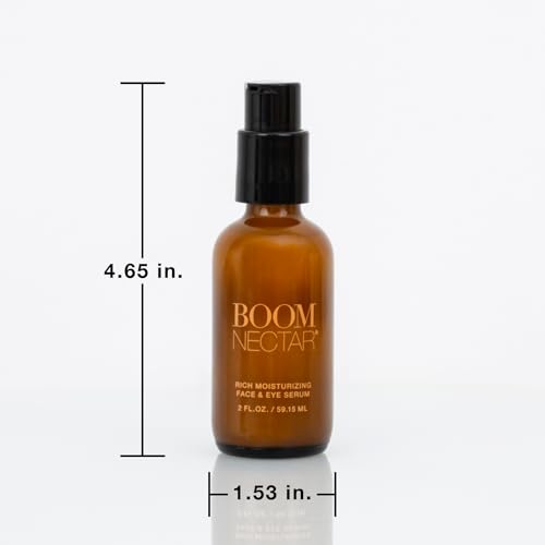 Boom Nectar ¢ç Deep Moisturizing Eye & Face Serum for Sensitive Skin, Facial Serums for Aging Skin to Hydrate and Renew Complexion, Vitamin C Serum from BOOM Beauty by Cindy Joseph - 2 Oz