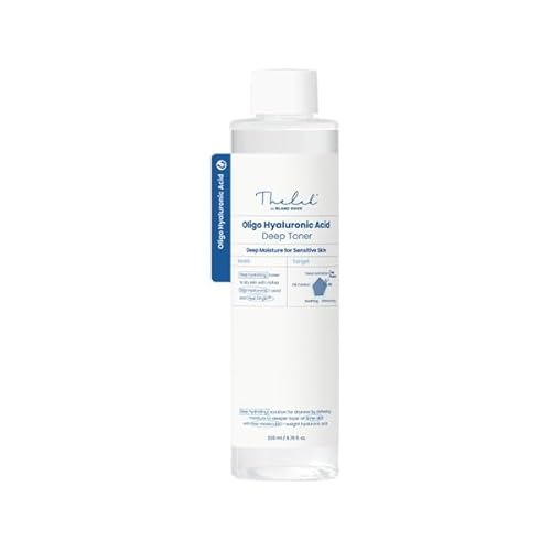 THE LAB BY BLANC DOUX Oligo Ultra-Low Molecular Hyaluronic Acid Deep Moisture Essence Toner Vegan for Sensitive Dry Combination Skin - Hypoallergenic Intense Hydrating Face Moisturizer