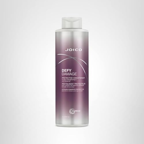 Joico Defy Damage Protective Conditioner | For Color-Treated Hair | Strengthen Bonds & Preserve Hair Color | With Moringa Seed Oil & Arginine | 33.8 Fl Oz