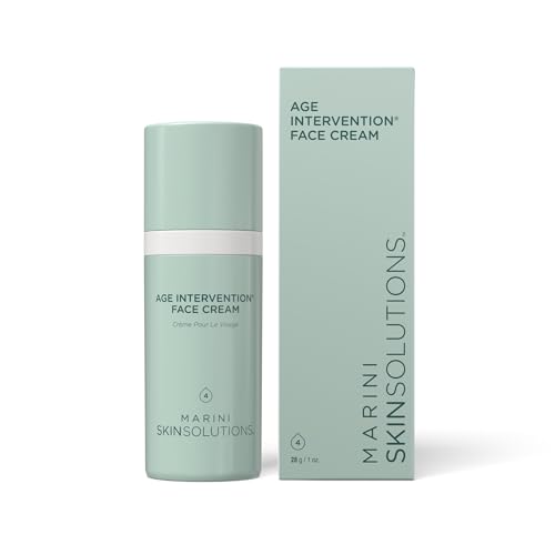 Age Intervention Face Cream - Anti-Aging Formula to Improve Appearance of Aging Skin, Fine Lines & Wrinkles with Intense Hydration - Cruelty Free - Made in the USA - 1 oz