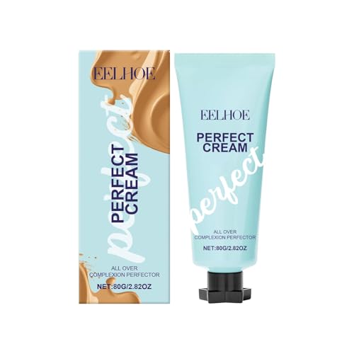 Perfect Cream All-Over Complexion Perfector ? Long Lasting CC Cream Foundation Waterproof, Transfer-Resistant Skin Tint with Hydrating Shimmery Glow for Face & Body