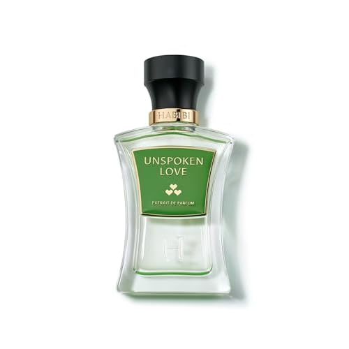 H HABIBI Unspoken Love Long-Lasting Arabian Perfumes for Women, Eau de Parfum for Women (2.5 Oz) Floral & Woody Perfume with Pear, Magnolia, Jasmine, Rose, Sandalwood & Musk