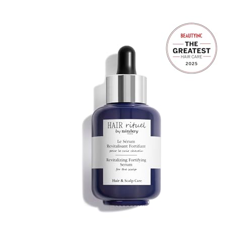 Sisley Paris Hair Rituel Revitalizing Fortifying Serum - 60 mL - Visibly Fortifies the Hair & Scalp - Ultra-Light, Non-Greasy Texture - Ideal for Scalp Massage