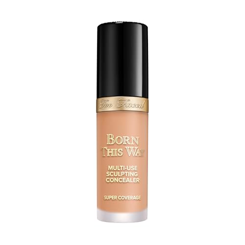 Too Faced Born This Way Super Coverage Multi-Use Concealer | Full Coverage, Non-Comedogenic, Oil Free + Long Lasting Concealer | Hyaluronic Acid, Coconut Water + Alpine Rose