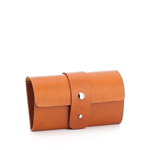 M?HLE TRAVEL Vegetable-Tanned Cowhide Travel Case 13.5 x 8 x 4 cm