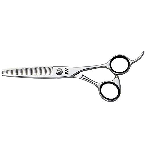 JW Shears S2 Series Shear & Thinner Combo - FREE Case & Comb Included (6.0")