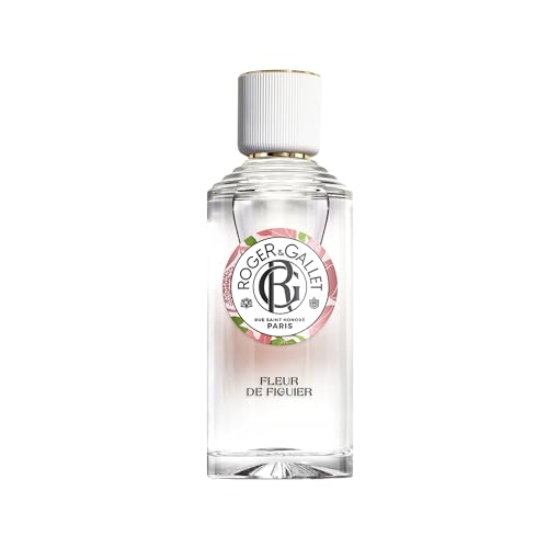 Roger&Gallet Beneficial Perfumed Water 100 ml - Parfum Femme with Relaxing Properties - Women's Perfume with Natural Fig Extract - Relaxing Fragrance for Women - Natural Origin - Fleur de Figuier