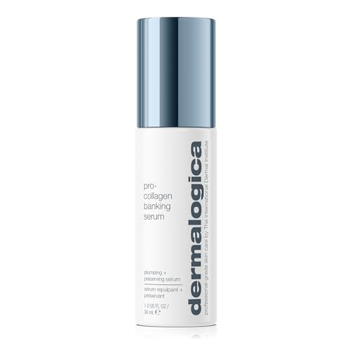 Dermalogica Pro Collagen Banking Serum for Face, Plumping and Preserving Skin's Collagen, Prevent Wrinkles and Fine Lines with Amino Acid