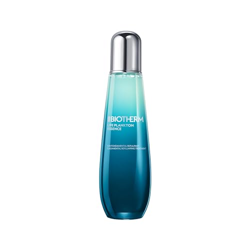 Biotherm Life Plankton Essence, Moisturizing Face Essence for All Skin Types with Biotech Plankton, Regenerating Care to Nourish, Protect and Plump Skin