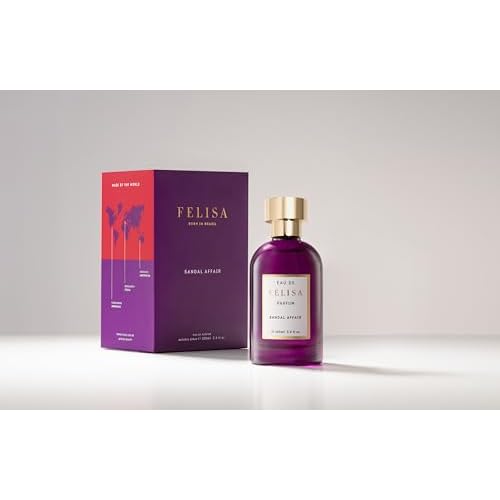 Sandal Affair Eau de Parfum (3.4 fl oz) ? Long Lasting Vegan Aromatic Woody Perfume, Elegant, a bright wood Fragrance with Bergamot, Cardamom and Sandalwood