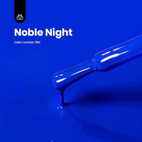Beetles Blue Gel Nail Polish 15ml Navy Blue Color Noble Night Nail Polish Soak Off Uv LED Nail Lamp Gel Polish Manicure Salon DIY Home Paulina Lapis Colorful Bottle
