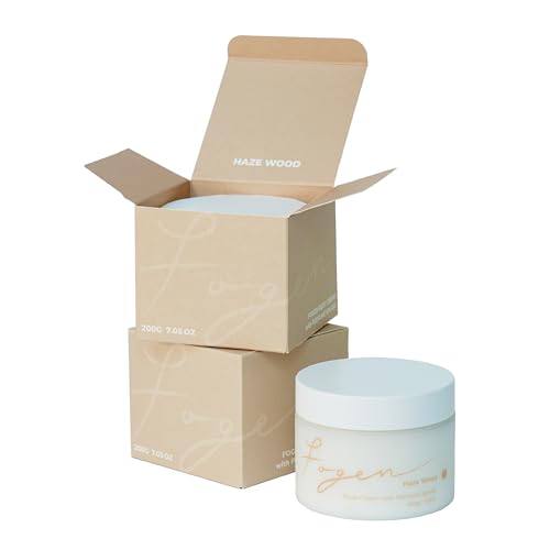 Body Cream with Perfume Splash Haze Wood - 2024 New Version, Lavender Vanilla Amber Shea Butter Argan Oil Smell Good Scented Nourishing Body Lotion Gift Moisturizing for Dry Skin [7.05 OZ]