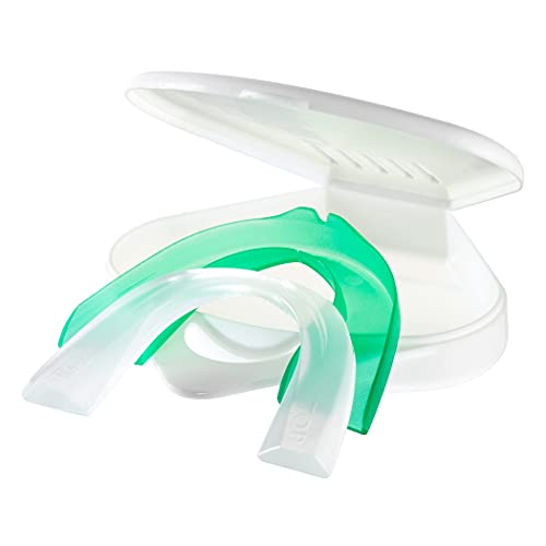 Oral-B Mouth Guard for Grinding Teeth at Night - Nighttime Dental Guard for Sleeping ? Moldable Night Guard with Scope Mint Flavor ? Less Than 3-Minutes for Custom Teeth Protection