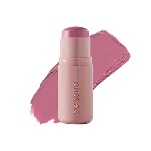 Persona Cosmetics Dreamstick Cream Blush Ballet | Buildable, Drag-Free Formula for Cheeks & Lips | Lightweight Multi-Stick with Skin-Loving Ingredients | Vegan, Fragrance-Free, Made in USA