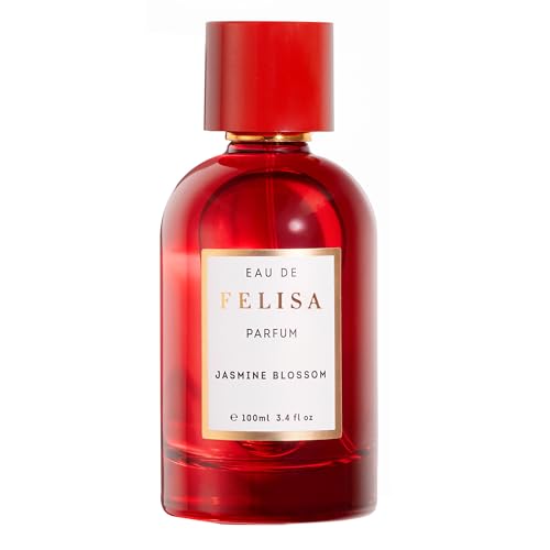 Jasmine Blossom Eau de Parfum 100ml ? Unisex Chypre Floral Perfume, Long Lasting, Vegan, Sophisticated, Fruity, Elegant Fragrance for Women and Men