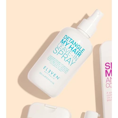 ELEVEN AUSTRALIA Detangle My Hair Leave In Conditioner Spray - Detangler Spray for Men & Women, Curly & Straight Hair Care Products for Tangles, Detangling Heat Protection, Moisturizing