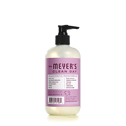 Mrs. MEYER'S CLEAN DAY Liquid Hand Soap Variety Pack 12.5 OZ Each, 3 Count (Lemon Verbena + Basil + Peony)