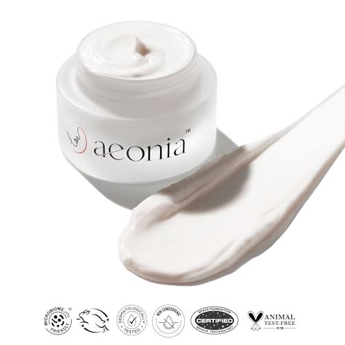 Aeonia Sculpting Cream ? Certified Space Technology Skincare, Anti-Aging Moisturizer with Bacillus Lysate & Resveratrol, Hydrates, Firms & Boosts Elasticity, Smooths Fine Lines, 1.69 Fl Oz