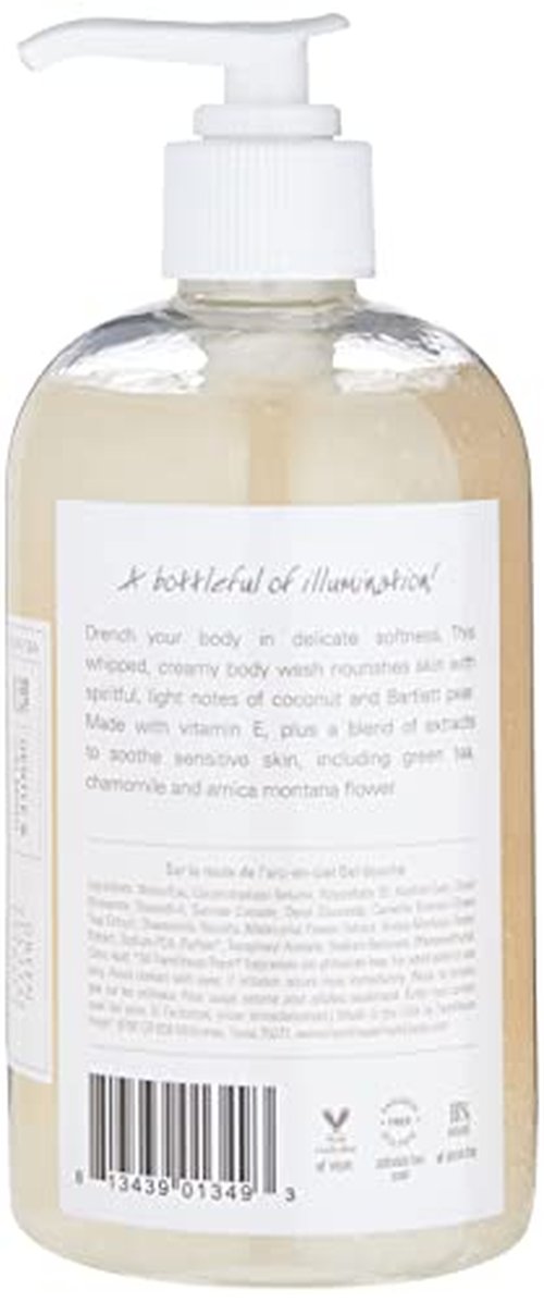 FarmHouse Fresh Rainbow Road Soothing Body Wash, Hydrating with Vitamin E & Green Tea, Calming for Sensitive Skin, 12 oz.