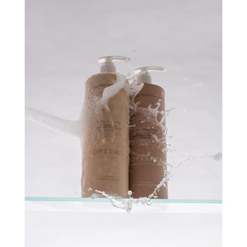 ORI LAB - Curl Cleanse 1L - Hydrating silicone-free shampoo to enhance curl shape