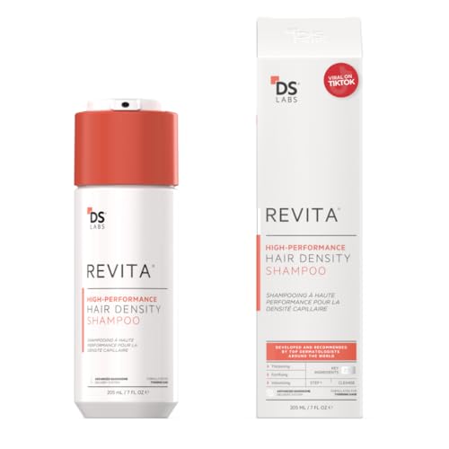 DS Labs Revita Shampoo, 205 mL ? Scalp Refreshing Cleanse for Fuller Looking, Volumizing, Lightweight Hydration, Sulfate & Silicone Free, Color Safe, For Men & Women