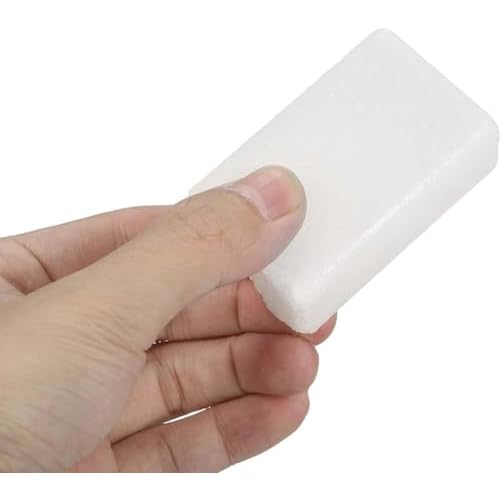 Jack Shaver¢ç Natural Alum Block in Plastic Case (100 g./3.7 oz.) Aftershave Blood Stopper Antiseptic Astringent Soothing Solution for Shaving Razor Burn Relief