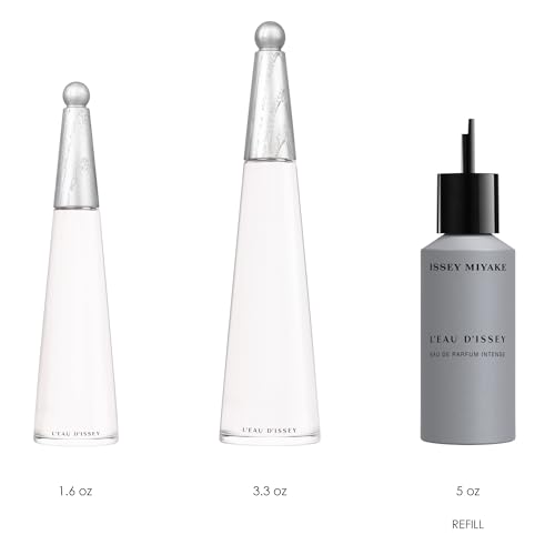 Issey Miyake L'Eau d'Issey Eau de Parfum Intense - Women's Fragrance - Intense Floral Aquatic - Notes of Posidonia Accord, Ylang-Ylang, and Vanilla