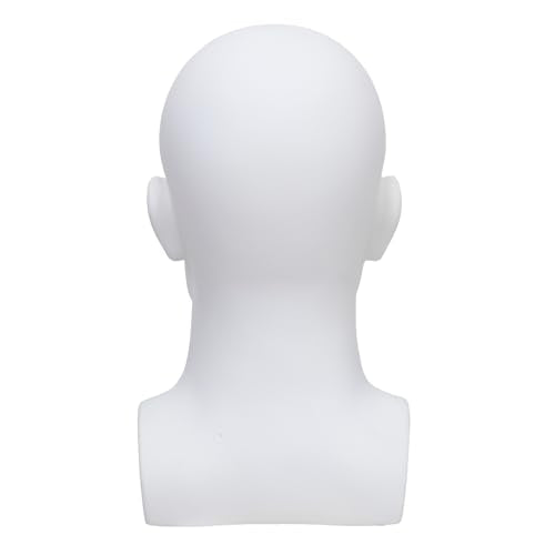 Mannequin Head Male Professional Cosmetology Manikin Head for Display Headset, Headphone, Game Console, Hats, Wigs Jewellery£¨L90-YB£©