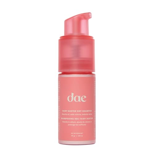 DAE Fairy Duster Dry Shampoo Powder - Non-Aerosol Natural Ingredients, Absorbs Oil & Refreshes Roots