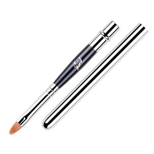 ACOSBRUOP Professional Lip Brushes for Lipstick Lip Gloss£¬Makeup Brushes Lip Brushes Applicator£¬Retraltable Lip Brush £¬Exquisite in clude Cap